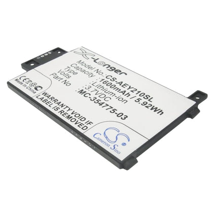 Premium Battery for Kindle Paperwhite Model # DP755DI, Ey21, Kindle Touch 6 Inch 2014 Version 3.7V, 1600mAh - 5.92Wh