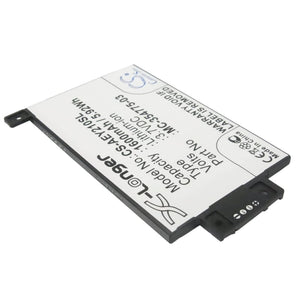 Premium Battery for Kindle Paperwhite Model # DP755DI, Ey21, Kindle Touch 6 Inch 2014 Version 3.7V, 1600mAh - 5.92Wh