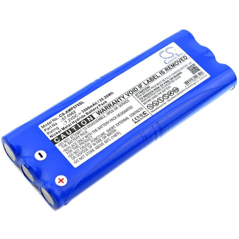 Premium Battery for Amx, Panjam, Phast Vpt-cp, Vpn-cp 7.2V, 3500mAh - 25.20Wh