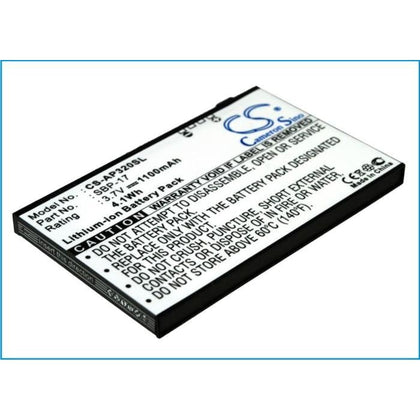 Premium Battery for Asus P320, P850, Galaxy Mini 3.7V, 1100mAh - 4.07Wh