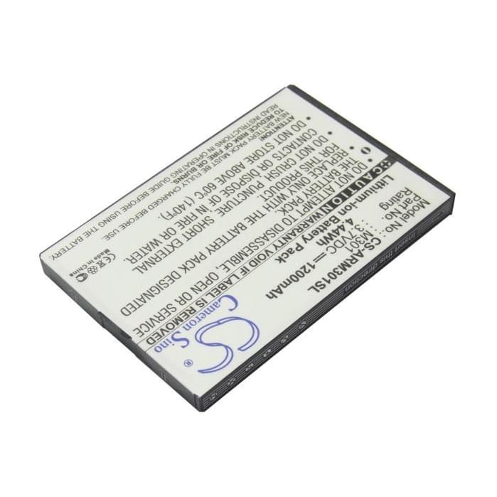 Premium Battery for Auro M301 3.7V, 1200mAh - 4.44Wh