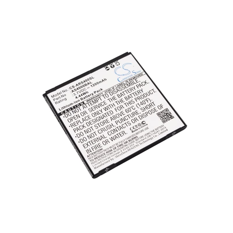 Premium Battery for ALIGATOR S4000, S4000 Dou, S4020 3.7V, 1200mAh - 4.44Wh