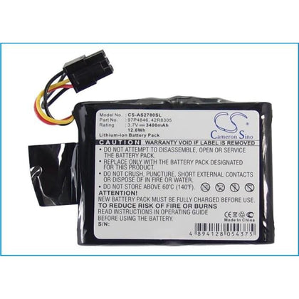 Premium Battery for Ibm 2780, 5580, 5708 3.7V, 3400mAh - 12.58Wh