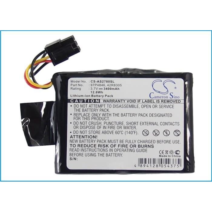 Premium Battery for Ibm 2780, 5580, 5708 3.7V, 3400mAh - 12.58Wh