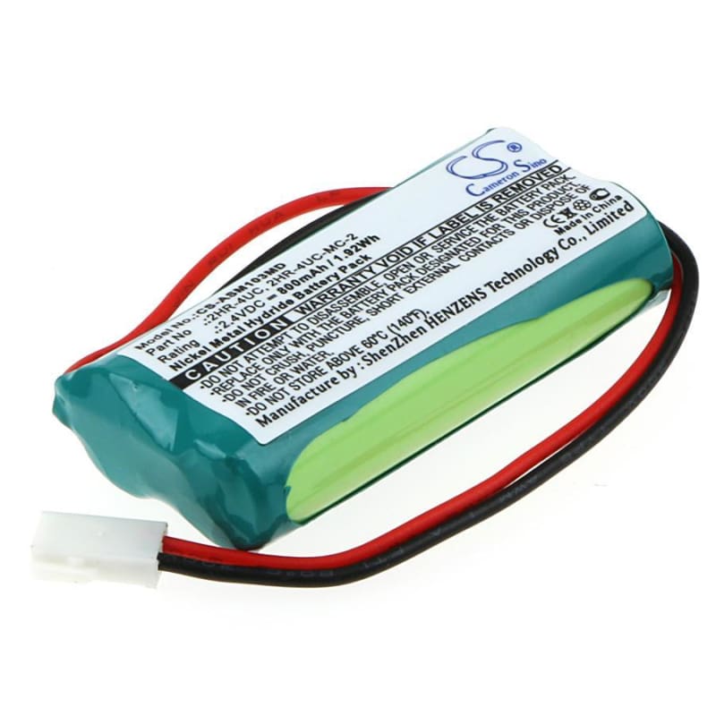 Premium Battery for Air Shields-vickers Jm103 Jaundice Mete 2.4V, 800mAh - 1.92Wh