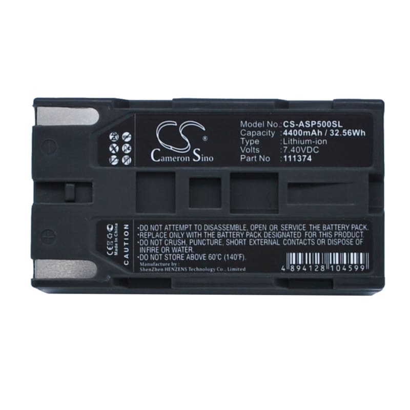 Premium Battery for Ashtech Promark 500, Proflex 500, Promark 800 7.4V, 4400mAh - 32.56Wh