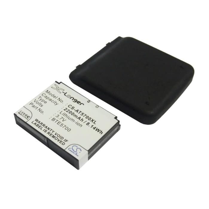 Premium Battery for AT&T SMT5700, SMT-5700 3.7V, 2200mAh - 8.14Wh