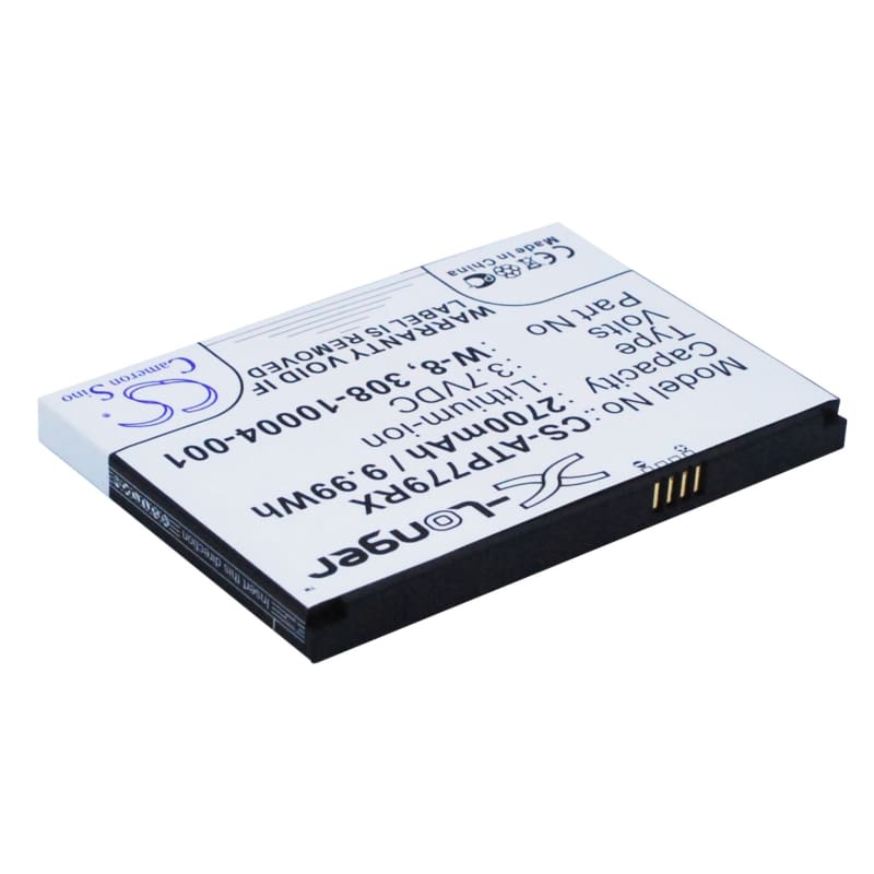 Premium Battery for At&t Ac779s, Aircard 779s, Aircard 779s 4g 3.7V, 2700mAh - 9.99Wh
