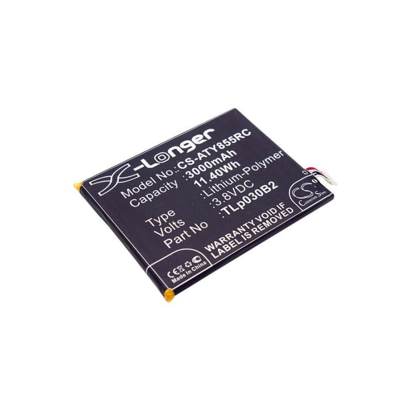 Premium Battery for Alcatel One Touch Link Y855, Ee, Osprey 3.8V, 3000mAh - 11.40Wh