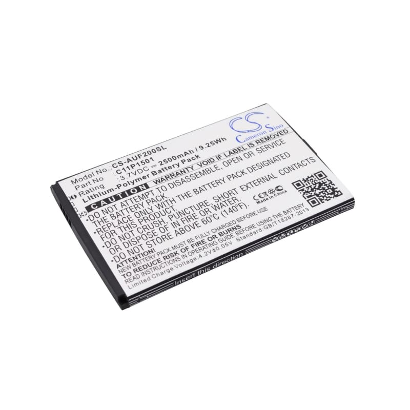 Premium Battery for Asus ZenFone 2, ZenFone 2 Dual SIM, ZE500CL 3.7V, 2500mAh - 9.25Wh