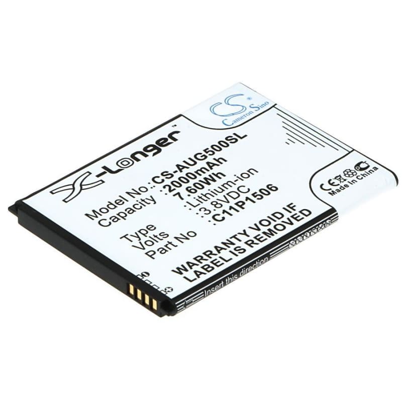 Premium Battery for Asus Live Dual SIM, G500TG, ZenFone Go 5.5 3.8V, 2000mAh - 7.60Wh