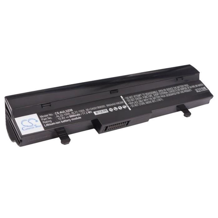 Premium Battery for Asus Eee Pc 1005ha, Eee Pc 1005ha-blk140x, Eee Pc 1005ha-eu1x-bk 10.8V, 6600mAh - 71.28Wh