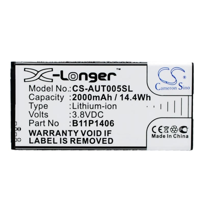 Premium Battery for Asus PadFone X Mini 4.5, PadFone X Mini 4.5 4G, PF450CL 3.8V, 2000mAh - 7.60Wh
