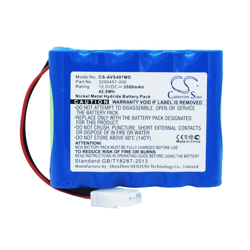 Premium Battery for Viasys Avea 12.0V, 3500mAh - 42.00Wh