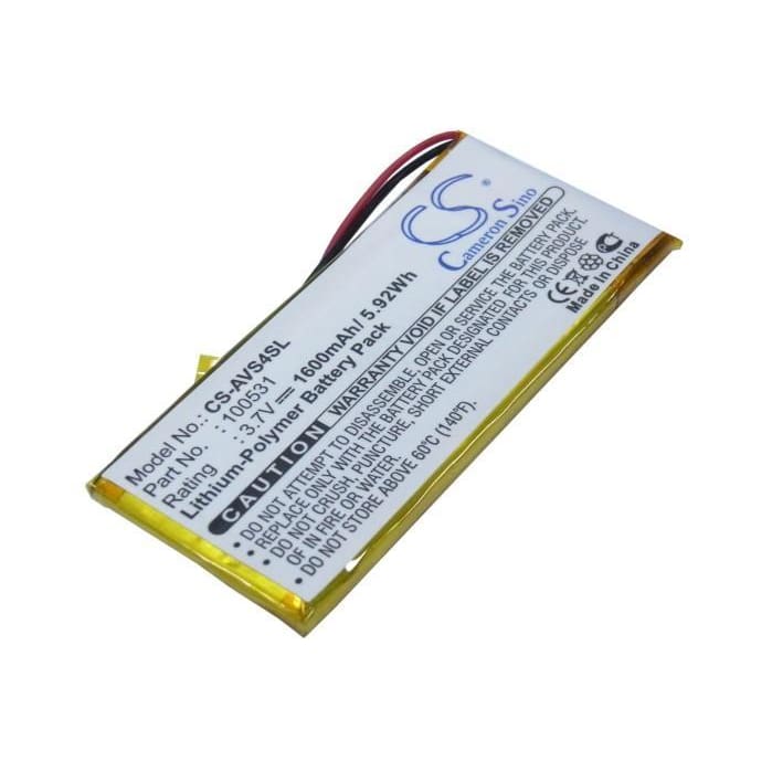 Premium Battery for Archos 43 Vision, 43 Vision Eu, 43 Vision Us 3.7V, 1600mAh - 5.92Wh