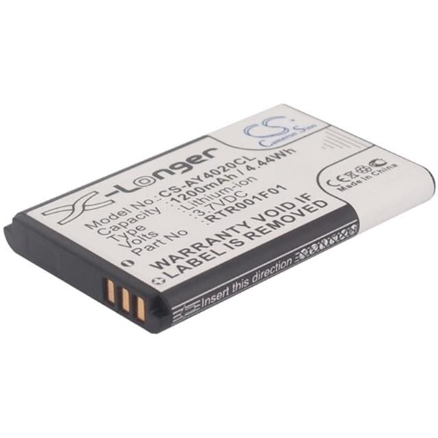 Battery for NEC G266, Alcatel 8232, Funktel D5 3.7V 1200mAh