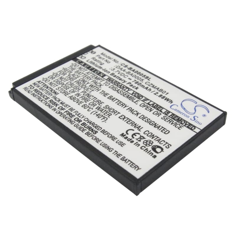 Premium Battery for Creative Zen Micro, Zen Micro Photo, Zen Micro 5gb 3.7V, 780mAh - 2.89Wh