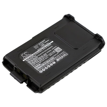 Premium Battery for Baofeng, Bf-f8 Plus, Bf-f8+, Bf-f8hp, Bf-f9, Bf-f9 V2 + Hp, 7.4V, 1200mAh - 8.88Wh