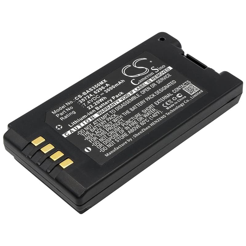 Premium Battery for Baxter Healthcare, 35083, 35162, 35700, 35724 7.4V, 3000mAh - 22.20Wh