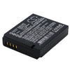 Premium Battery for Panasonic Lumix Dmc-lx5, Lumix Dmc-lx5gk, 3.7V, 850mAh - 3.15Wh