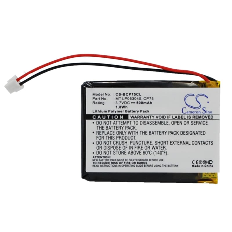 Battery for iDect M1, Binatone iDect X2i 3.7V 500mAh