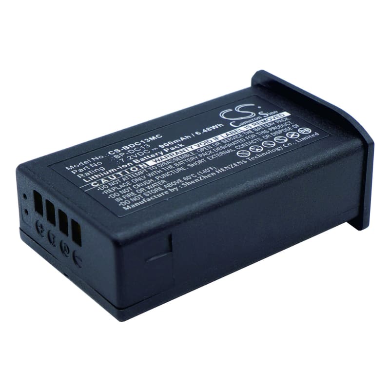 Premium Battery for Leica, Silver 19800, T, T Digital Camera 7.2V, 900mAh - 6.48Wh