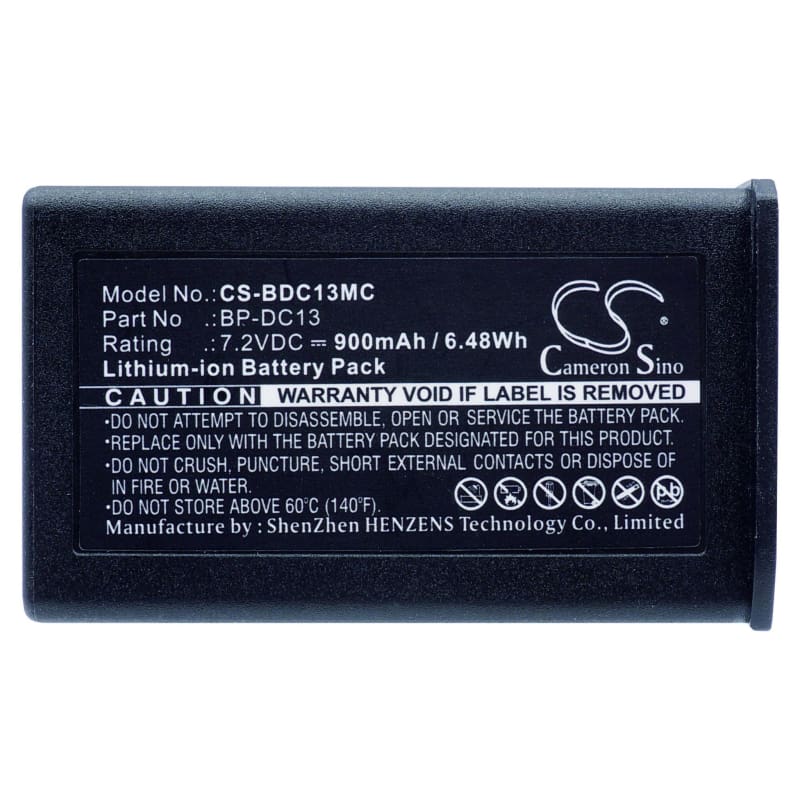Premium Battery for Leica, Silver 19800, T, T Digital Camera 7.2V, 900mAh - 6.48Wh