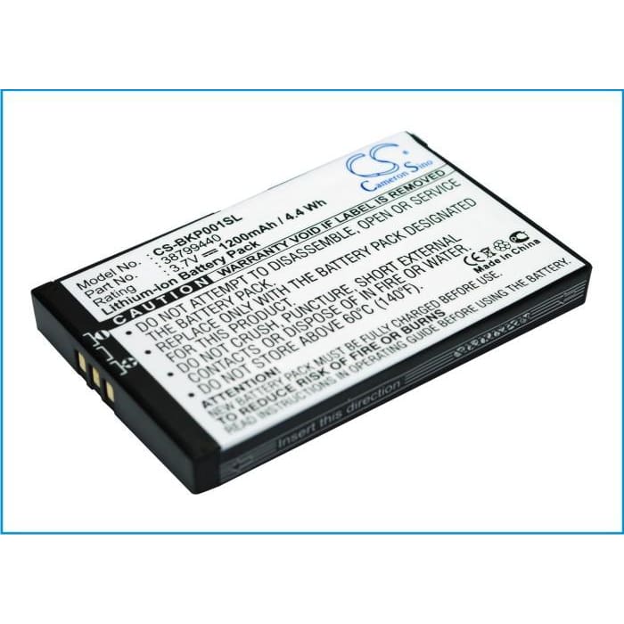 Premium Battery for Becker Traffic Assist 7916, Traffic Assist Pro 3.7V, 1200mAh - 4.44Wh