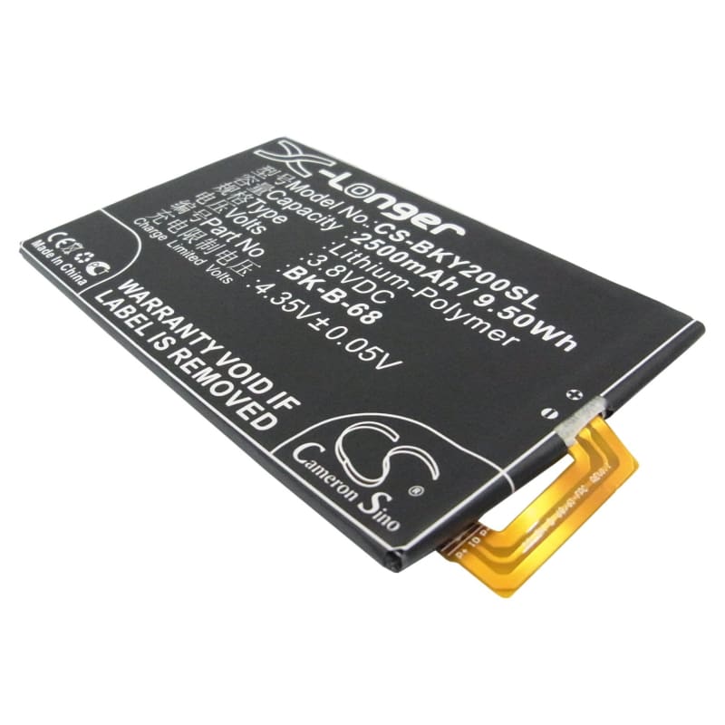 Premium Battery for BBK VIVO Y20, VIVO Y20W, VIVO Y20T 3.8V, 2500mAh - 9.50Wh