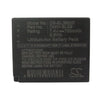 Premium Battery for Panasonic Lumix Dmc-gf6x, Lumix Dmc-dmc-s6k, 7.4V, 750mAh - 5.55Wh