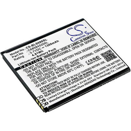 Premium Battery for Blu, S090q, Studio C Hd 3.7V, 1300mAh - 4.81Wh