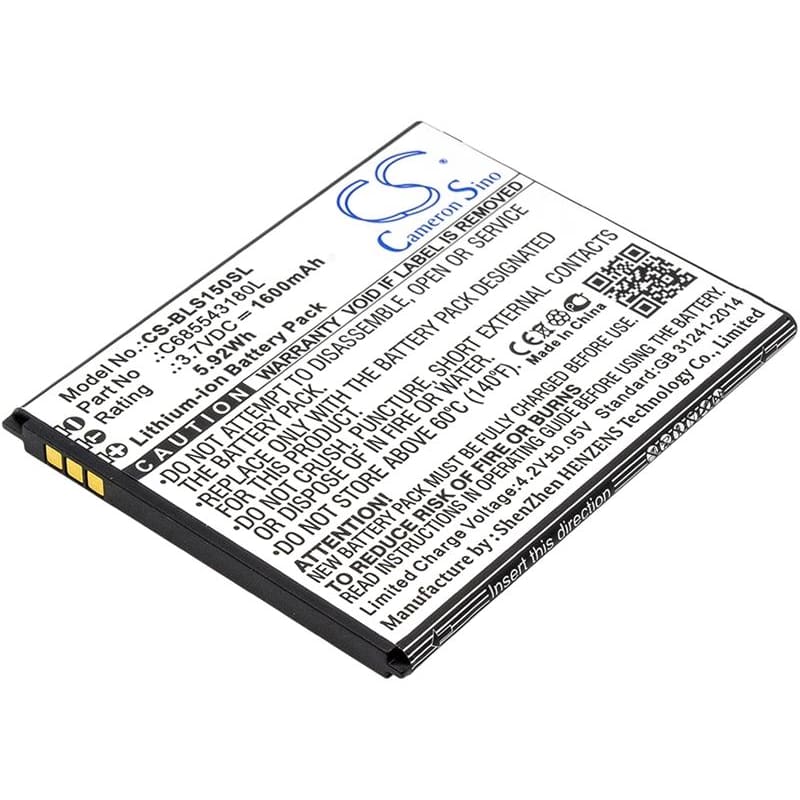 Premium Battery for Blu, S0150uu, S0151uu, Studio X Mini 3.7V, 1600mAh - 5.92Wh