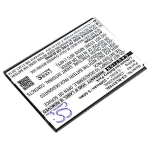 Premium Battery for Blu Studio C 8.8, S270q 3.8V, 2500mAh - 9.50Wh