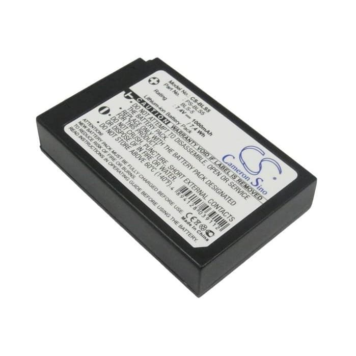 Premium Battery for Olympus E-pl5, E-pl6, E-pl7, E-pm2, 7.2V - 7.6V, 1000mAh - 7.40Wh