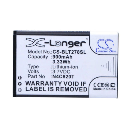 Premium Battery for BLU Samba TV, T276T, T278X 3.7V, 900mAh - 3.33Wh