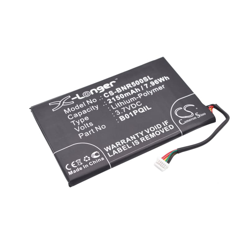 Premium Battery for Barnes & Noble Nook Glowlight, Glowlight Wifi, Bnrv500 3.7V, 2150mAh - 7.96Wh