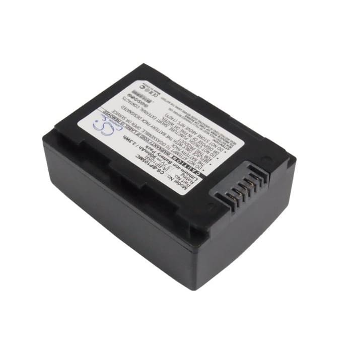 Premium Battery for Samsung Hmx-f50bn, Hmx-f90bn, Hmx-h300, Hmx-h300bn, 3.7V, 900mAh - 3.33Wh