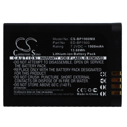 Premium Battery for Samsung Ev-nx1zzzbmbus, Ev-nx1zzzbqbus, Ev-nx1zzzbzbus, Nx1 7.2V, 1900mAh - 13.68Wh