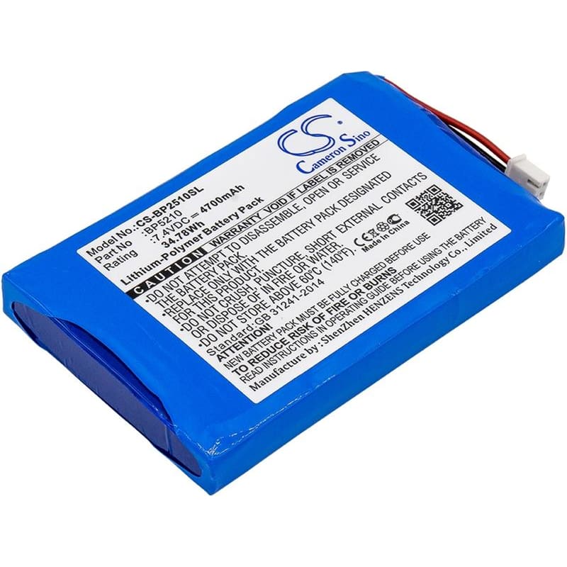 Premium Battery for Bk Precision, 2510, 2510 Oscilloscopes, 2511, 2512 7.4V, 4700mAh - 34.78Wh