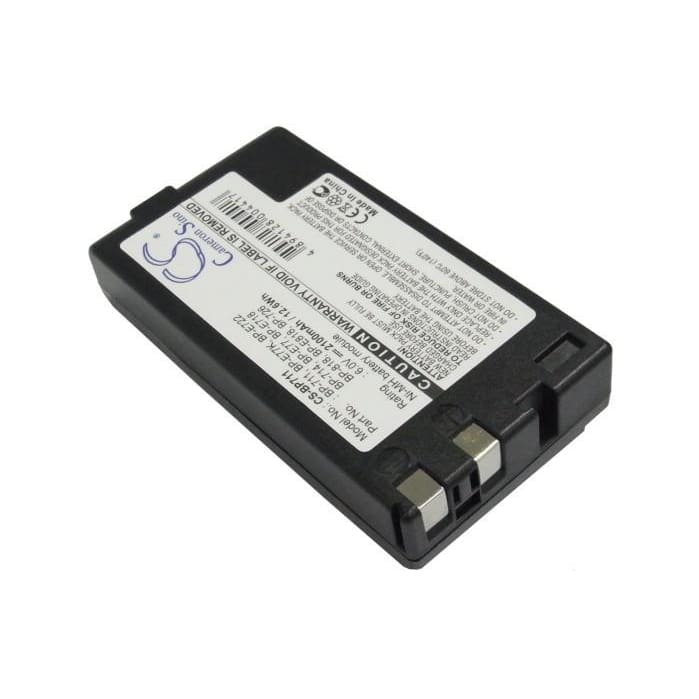 Premium Battery for Canon E06, E07, E08, E09, 6V, 2100mAh - 12.60Wh