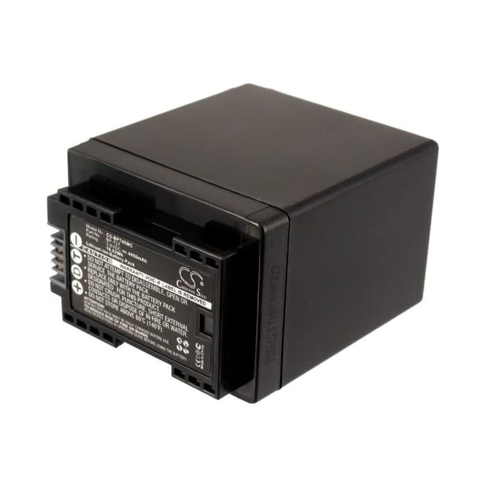 Premium Battery for Canon Ixia Hf R306, Legria 3.6V, 4450mAh - 16.02Wh