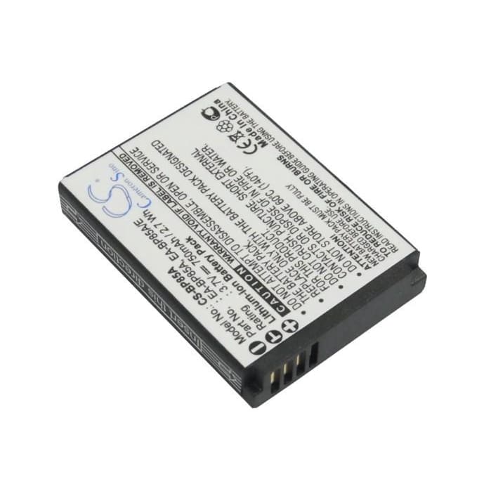 Premium Battery for Samsung Ec-sh100zbpbus, Ec-sh100zbprus, Ec-sh100zbpsus, Ec-wb210zbprus, 3.7V, 750mAh - 2.78Wh