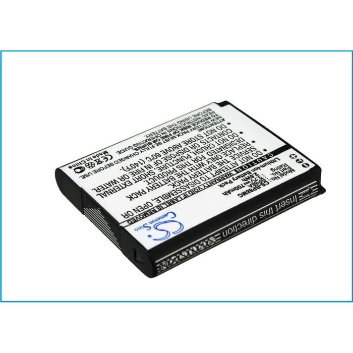 Premium Battery for Samsung Dv200, Dv300, Dv300f, Dv305, 3.7V, 700mAh - 2.59Wh