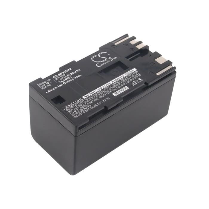 Premium Battery for Canon Eos C100, Gl2, Xf100, 7.4V, 5200mAh - 38.48Wh