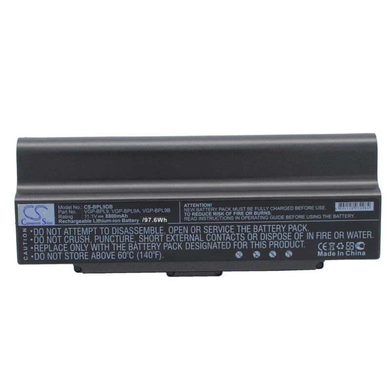 New Premium Notebook/Laptop Battery Replacements CS-BPL9DB
