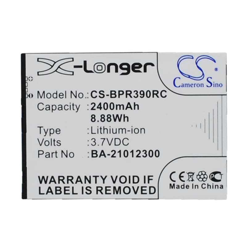 Premium Battery for Bandrich Bandluxe Pr39 3.7V, 2400mAh - 8.88Wh