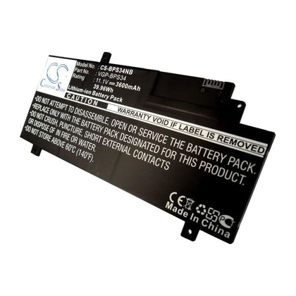 New Premium Notebook/Laptop Battery Replacements CS-BPS34NB
