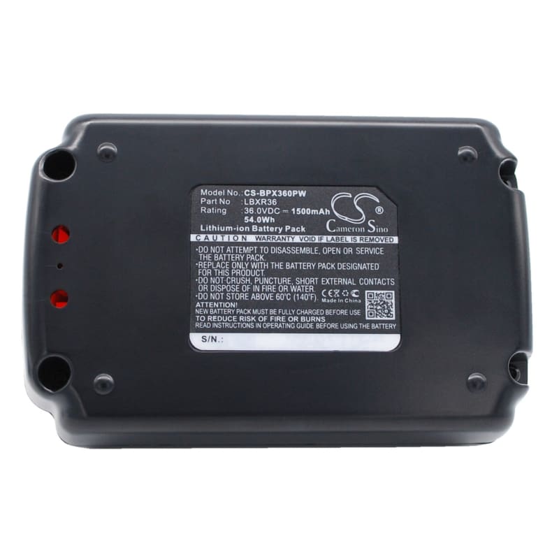 New Premium Power Tools Battery Replacements CS-BPX360PW