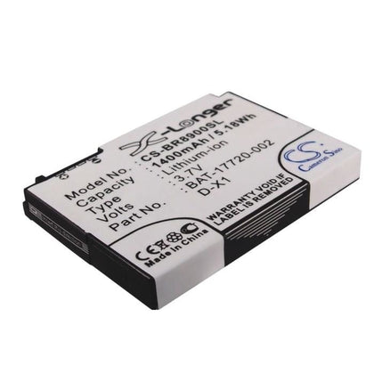 Premium Battery for Blackberry 8900, Storm, Storm 9500 3.7V, 1400mAh - 5.18Wh