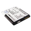 Premium Battery for Blackberry Curve 9370, 3.7V, 1000mAh - 3.70Wh